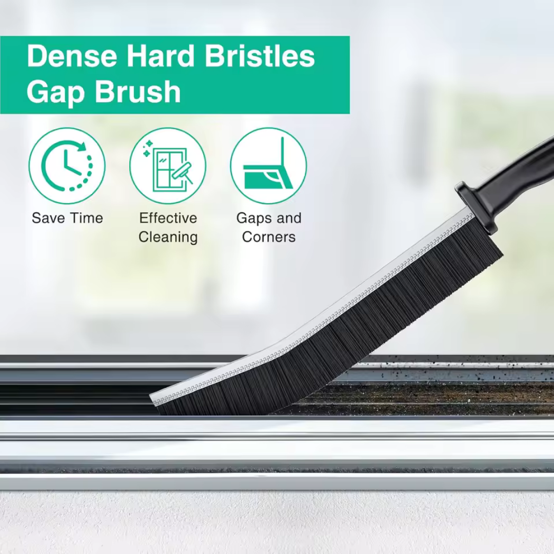 Vikarto Multifunctional High-Quality Gap Cleaning Brush with Free Sticky Hooks